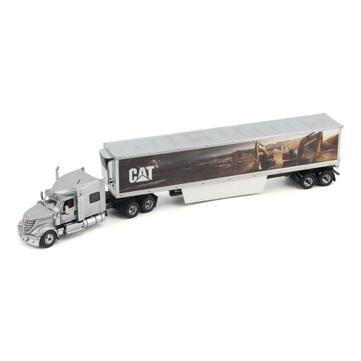 1:50 International Lonestar Sleeper with Cat Mural Trailer