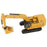 1:87 Cat 395 Next Generation Hydraulic Excavator - Mass Excavator Version with Metal Tracks