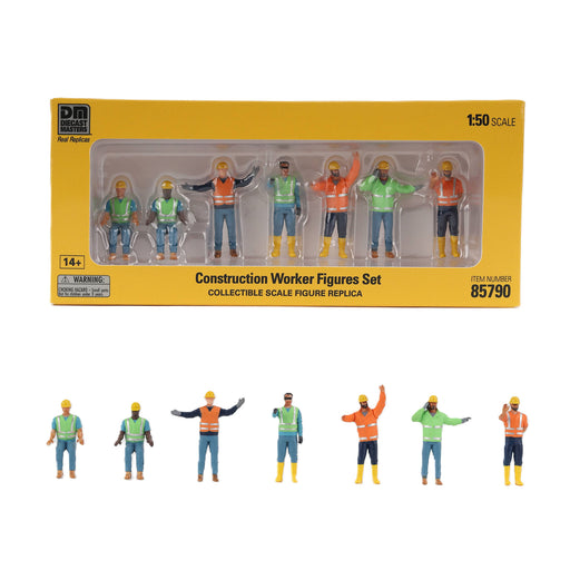 Construction Worker Figures Set (PVC)
