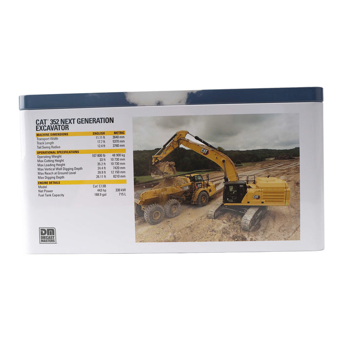 1:50 Cat 352 Next Generation Excavator — Diecast Masters America