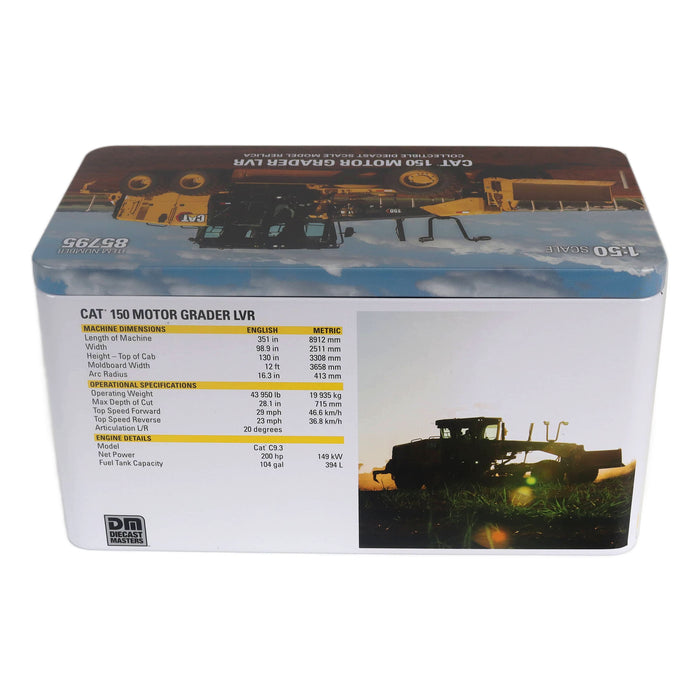 1:50 Cat 150 LVR Motor Grader