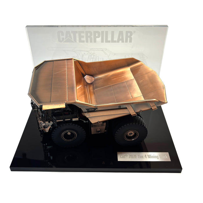 1:50 Cat 797F Mining Truck - Tier 4 - Copper Finish