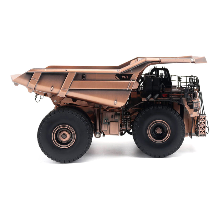 1:50 Cat 797F Mining Truck - Tier 4 - Copper Finish