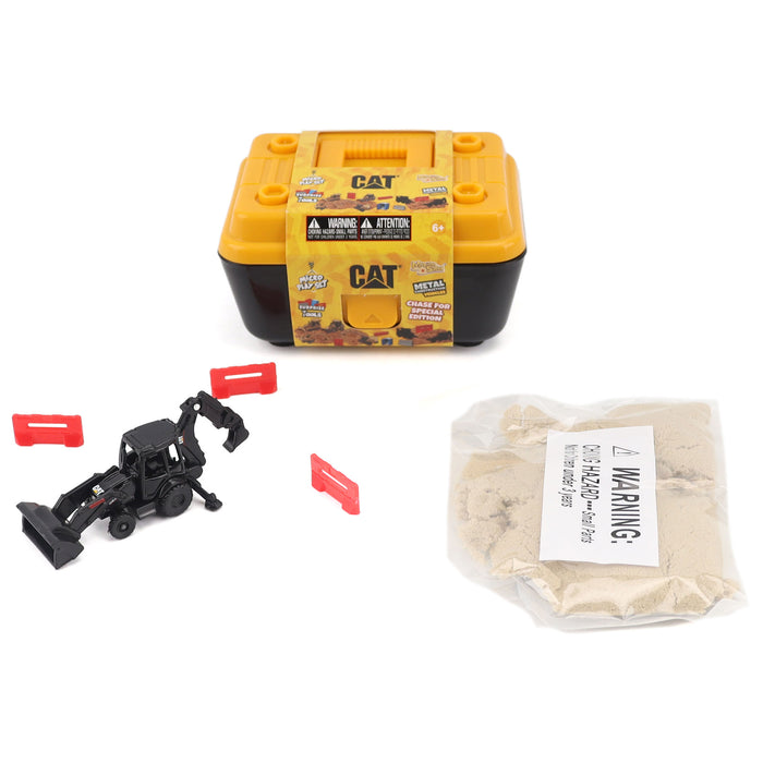 Cat Mini Play Set Assortment II (Packed in Tool Box with Motion Sand and Surprise Tools)
