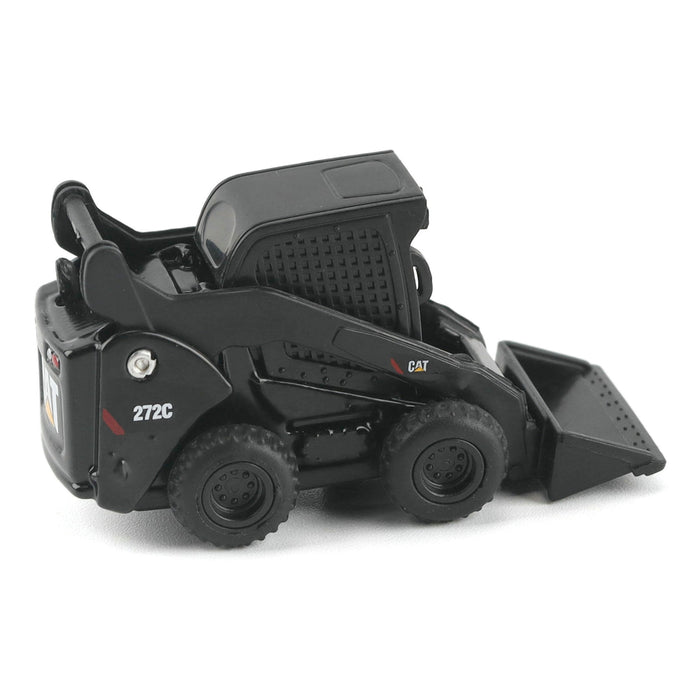 Cat Micro 272C Skid Steer Loader (Black Finish) with accessories in Tool Box