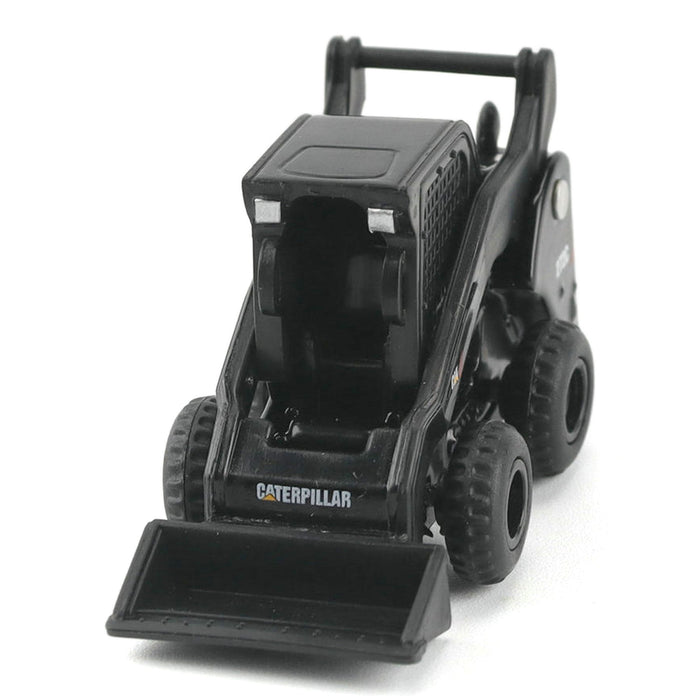 Cat Micro 272C Skid Steer Loader (Black Finish) with accessories in Tool Box