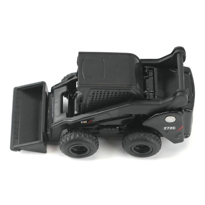 Cat Micro 272C Skid Steer Loader (Black Finish) with accessories in Tool Box