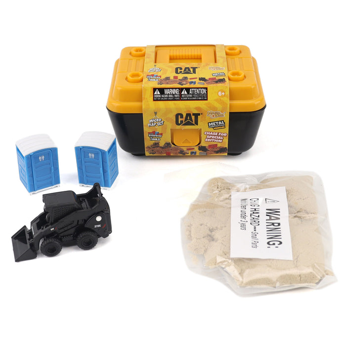 Cat Mini Play Set Assortment II (Packed in Tool Box with Motion Sand and Surprise Tools)
