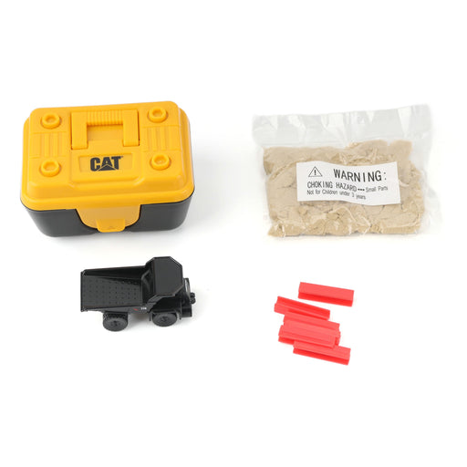 Cat Micro 770 Off-Highway Truck (Black Finish) with Accessories in Tool Box