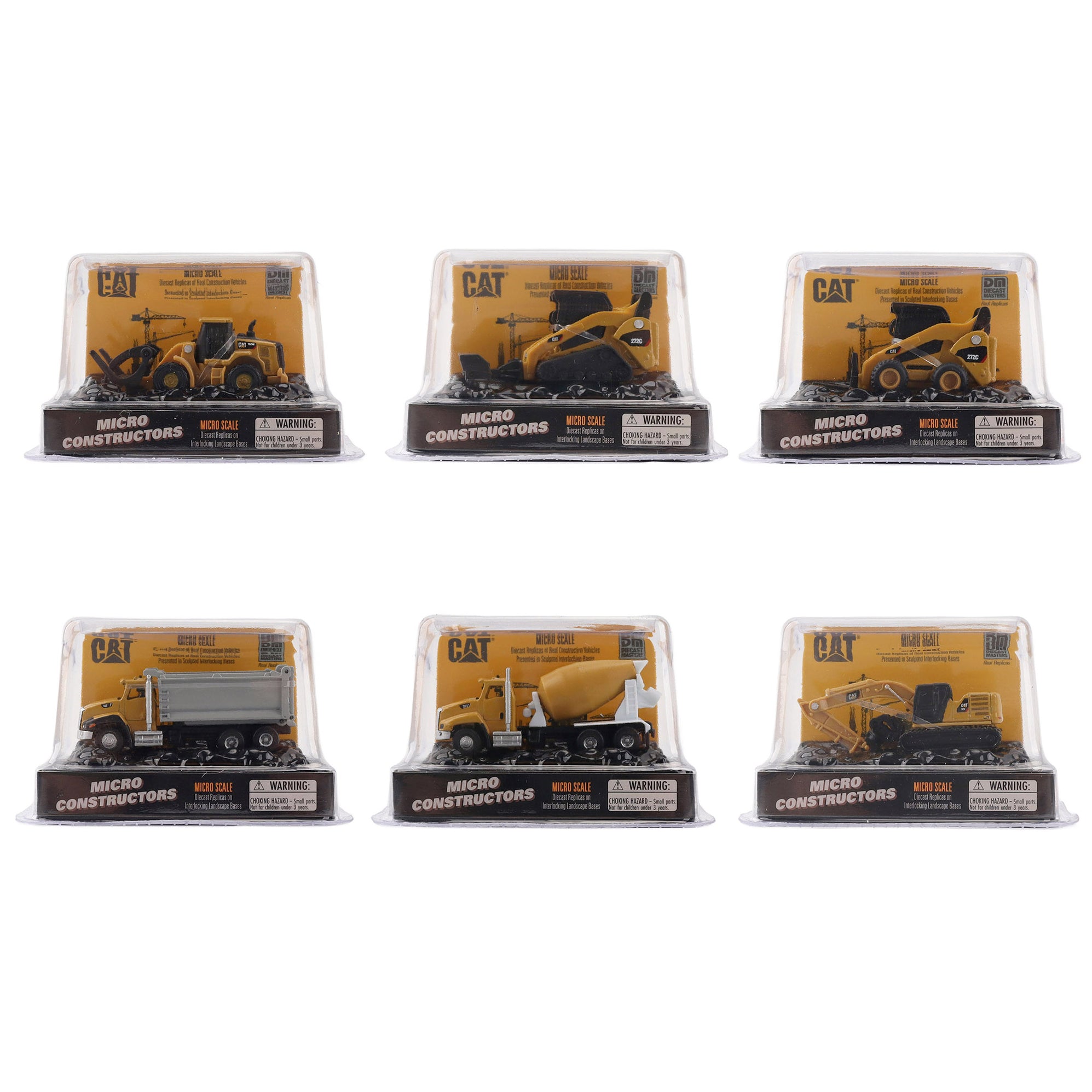 CAT Micro Constructors Assortment Series II — Diecast Masters America