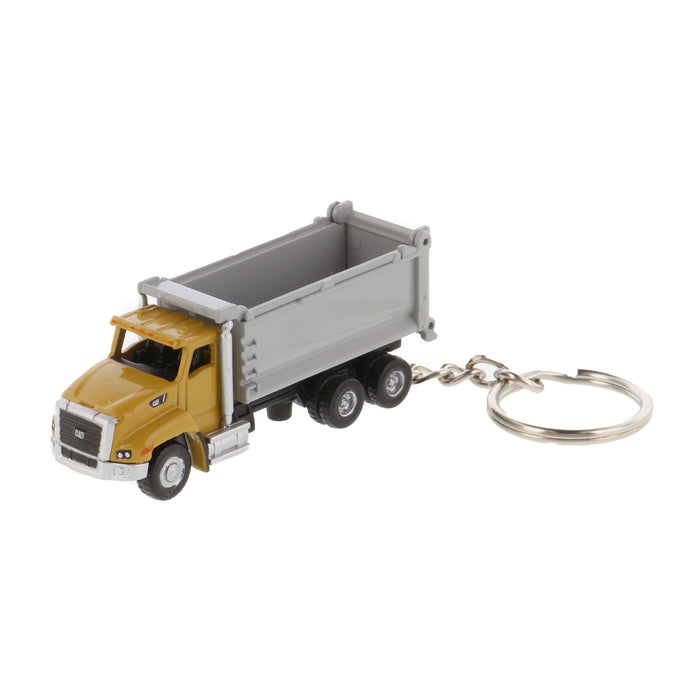 Cat Micro Ox Stampede Dump Truck Keychain