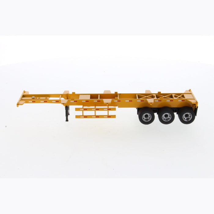 1:50 40' Skeleton Trailer - Safety Guards - Yellow