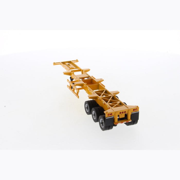 1:50 40' Skeleton Trailer - Safety Guards - Yellow