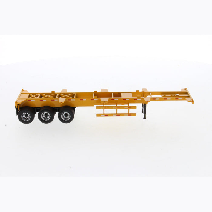 1:50 40' Skeleton Trailer - Safety Guards - Yellow