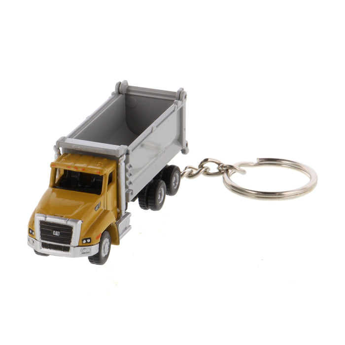 Cat Micro Ox Stampede Dump Truck Keychain