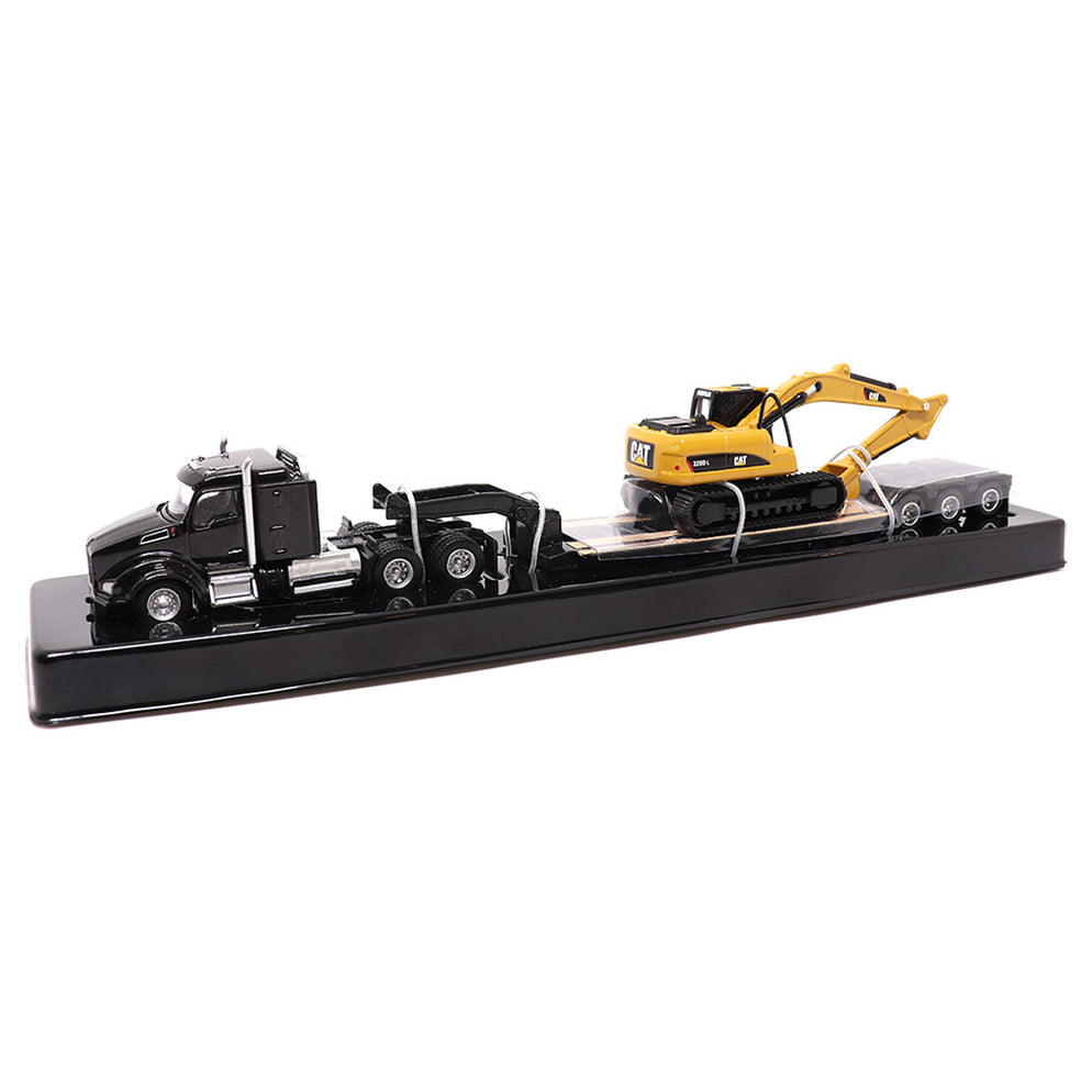 Diecast Masters 84420 CAT 320DL Excavator w/XL Lowboy 1/87 HO Scale Diecast NEW Diecast Masters 84420 CAT 320DL Excavator w/XL Lowboy 1/87 HO Scale Diecast NEW