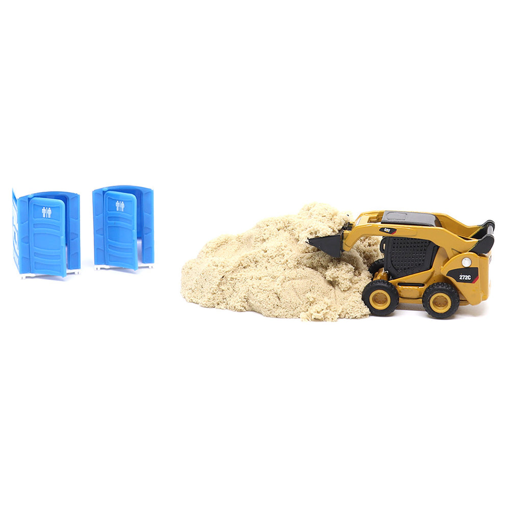 Cat Micro 272C Skid Steer Loader with accessories in Tool Box — Diecast ...