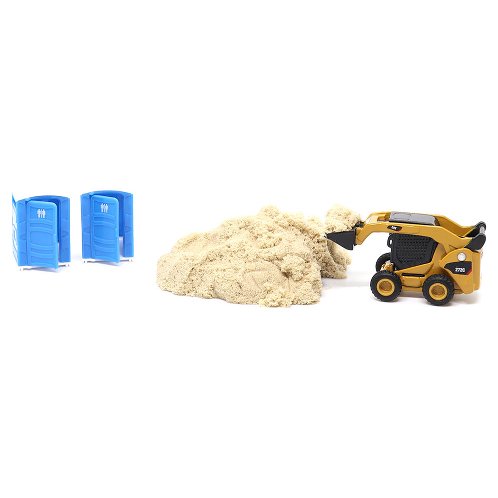 Cat Micro 272C Skid Steer Loader with accessories in Tool Box — Diecast ...