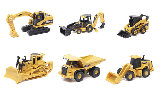 Cat Micro constructors Assortment (1pc each of 85970CS/85973CS/85974CS/85978CS/85982CS/85983CS assorted)