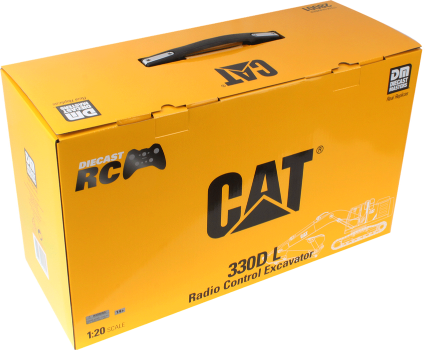1:20 Cat® 330D L Diecast RC — Diecast Masters America