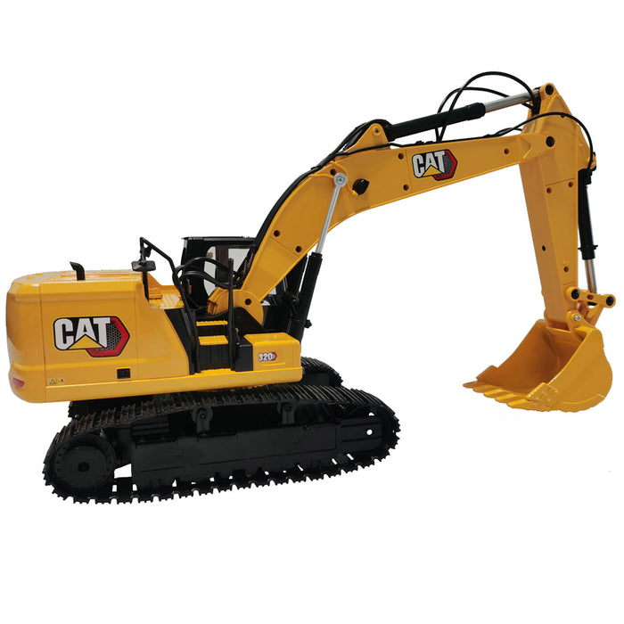 1:16 Cat® 320 Radio Control Excavator with Bucket, Grapple and Hammer Attachments