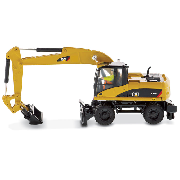1:87 Cat® M318D Wheel Excavator — Diecast Masters America