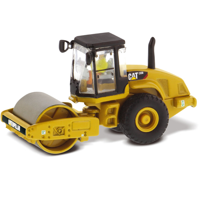 1:87 Cat® CS56 Smooth Drum Vibratory Soil Compactor