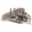 1:50 Cat® D11T Track Type Tractor - Matt Silver Plated