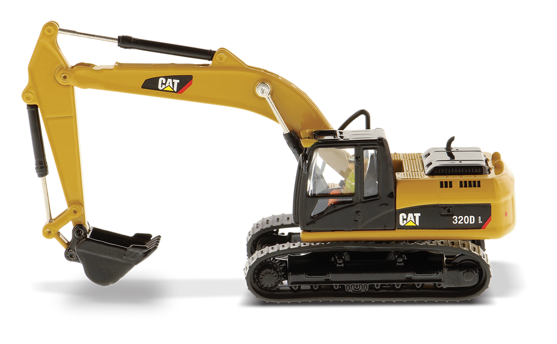 1:87 Cat® 320D L Hydraulic Excavator — Diecast Masters America