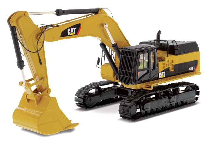 ノースコット 1/50スケール CAT 374D L 油圧ショベル ダイキャスト 1:50 Cat® 374D L Hydraulic Excavator — Diecast Masters America