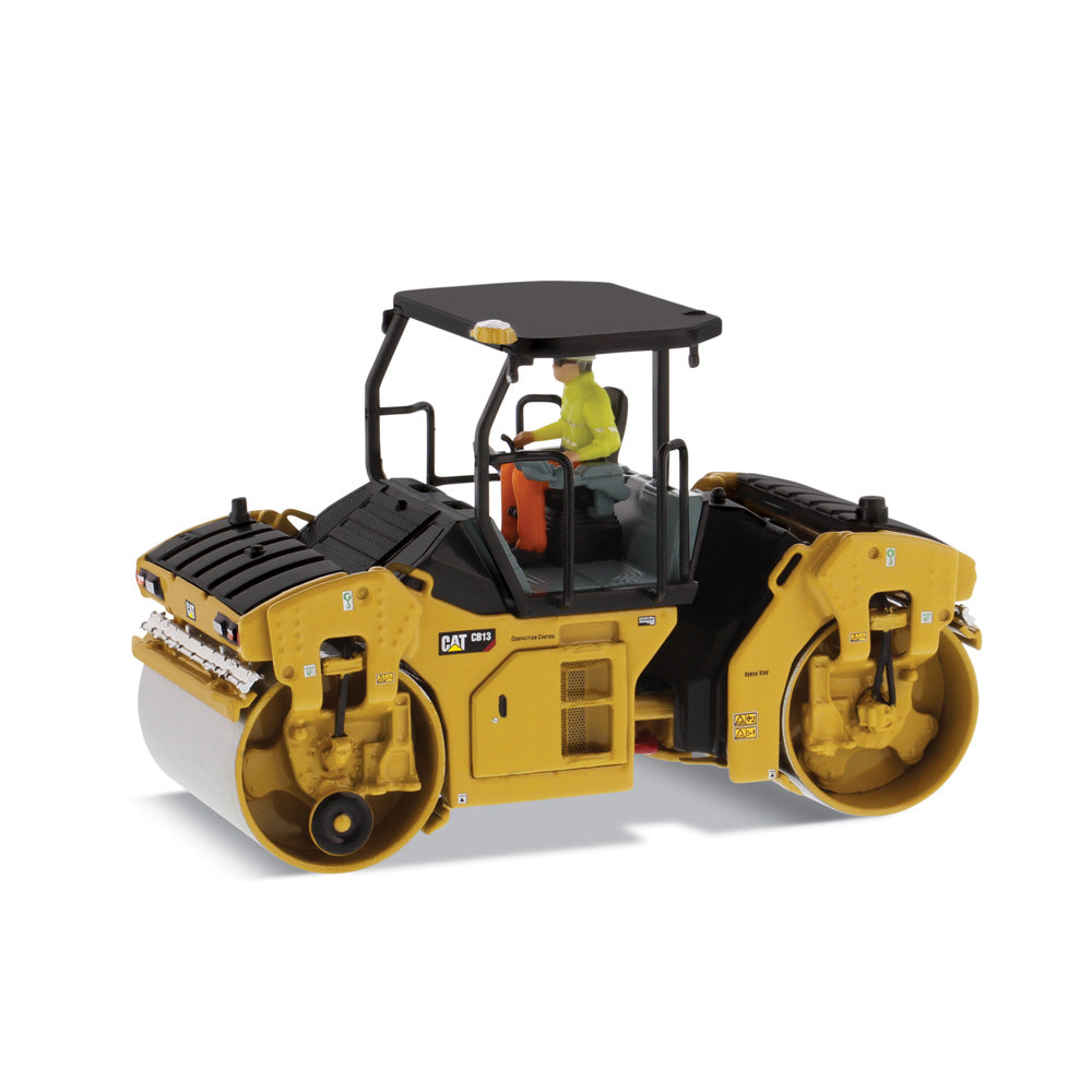 1:50 Cat® CB-13 Tandem Vibratory Roller with ROPS — Diecast