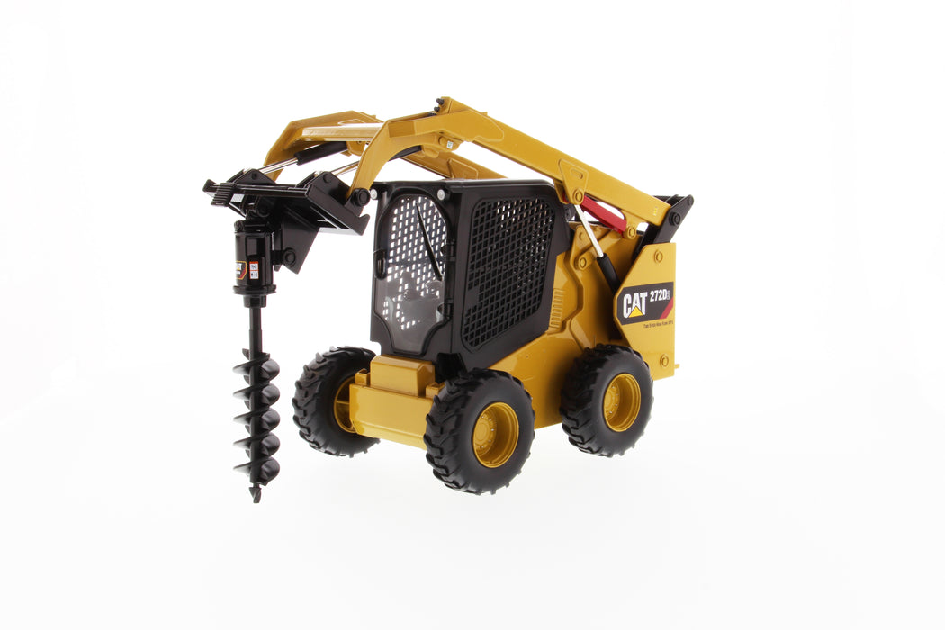 1:16 Scale Cat® 272D2 Skid Steer Loader with Attachments