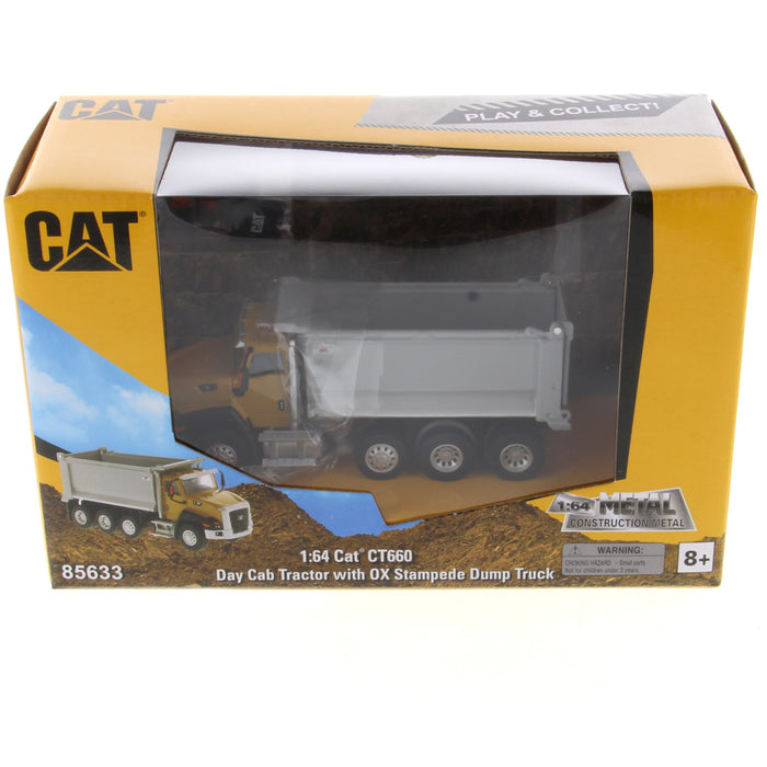 1:64 Cat® CT660 OX Stampede Dump-Truck