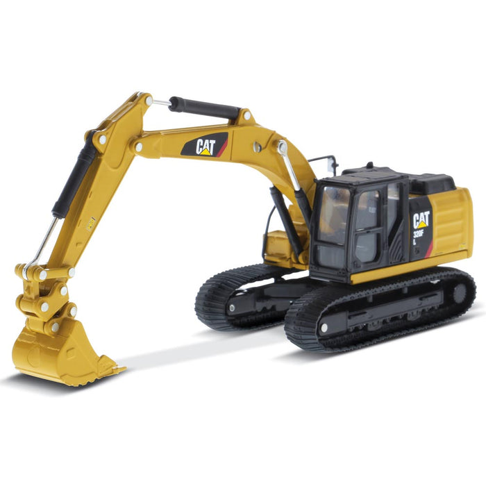 1:64 Cat 320F L Hydraulic Excavator with 5 New Work Tools