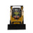 1:50 Cat 242D3 Skid Steer Loader (Comes with General Purpose Bucket, Fork, and Grapple Bucket attachments)