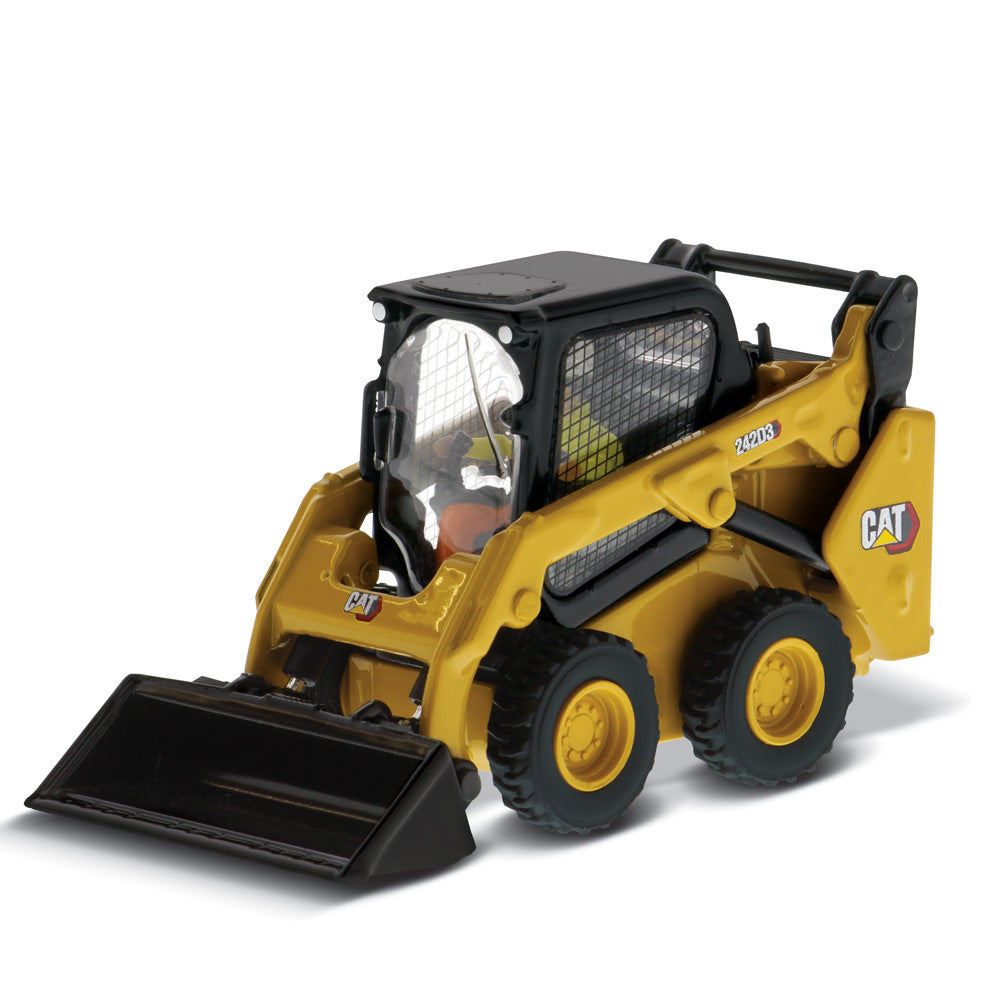 1:50 Cat 242D3 Skid Steer Loader (Comes with General Purpose