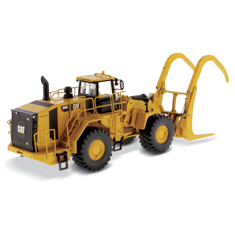 1:50 Cat® 988K Wheel Loader with grapple | Diecast Masters