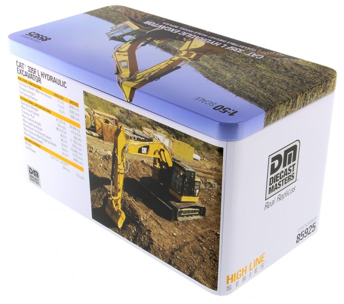 1:50 Cat® 335F L Hydraulic Excavator — Diecast Masters America