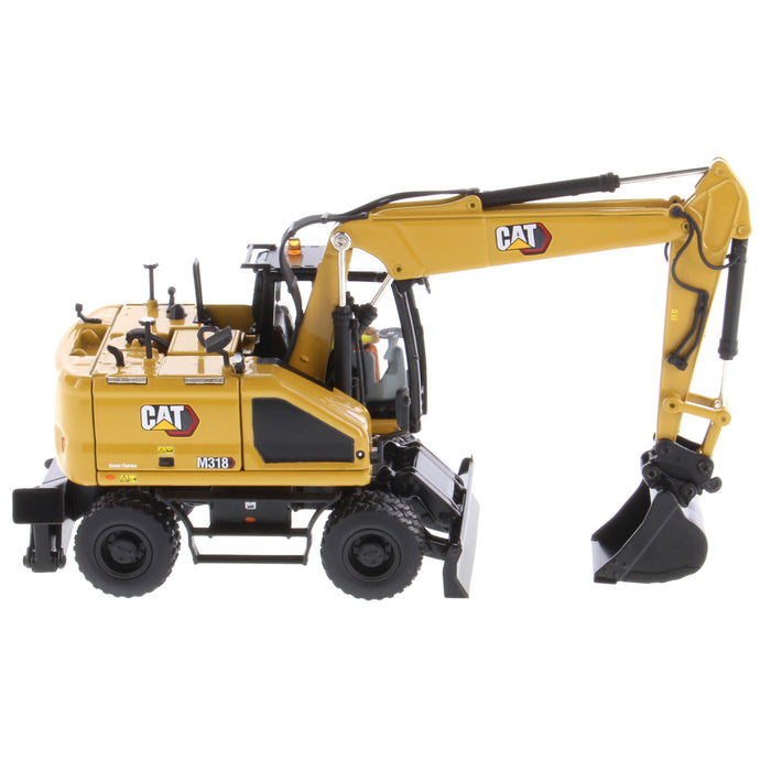 1:50 Cat M318 Wheeled Excavator — Diecast Masters America